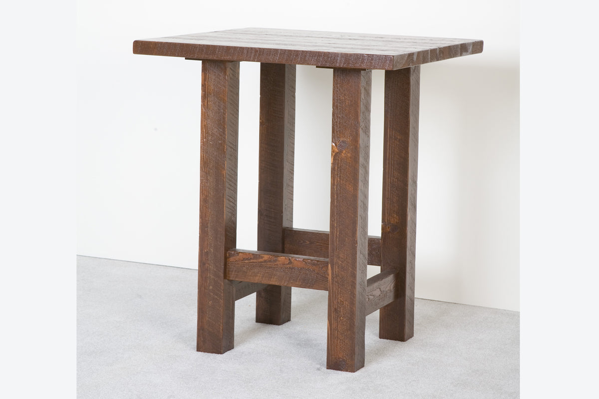 Barnwood pub table