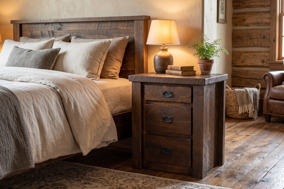 Barnwood Nightstand