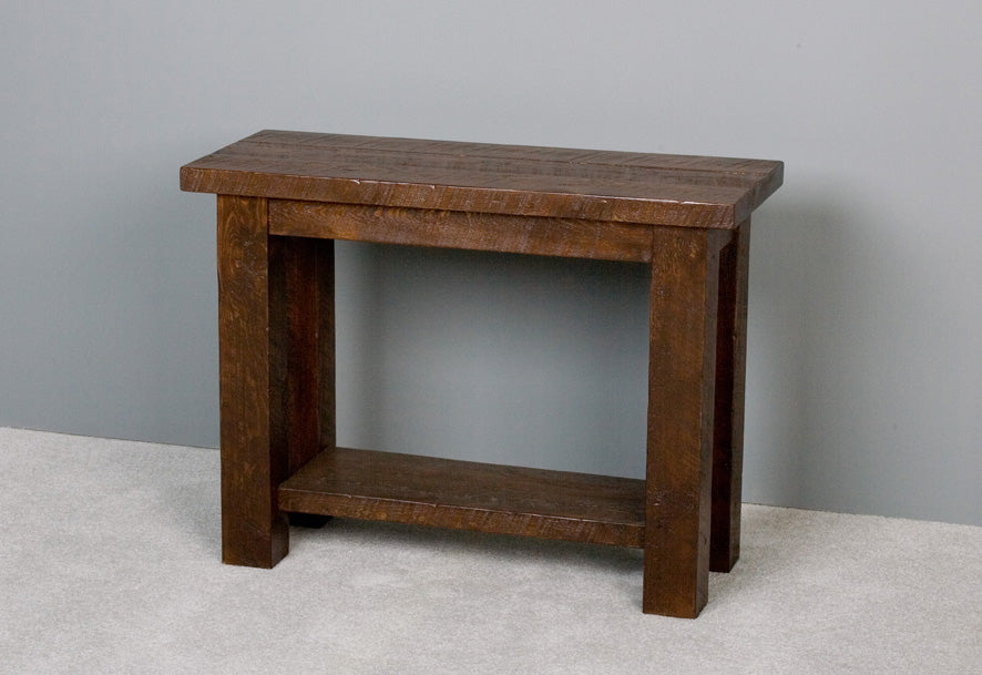 Barnwood Sofa Table in reclaimed barnwood