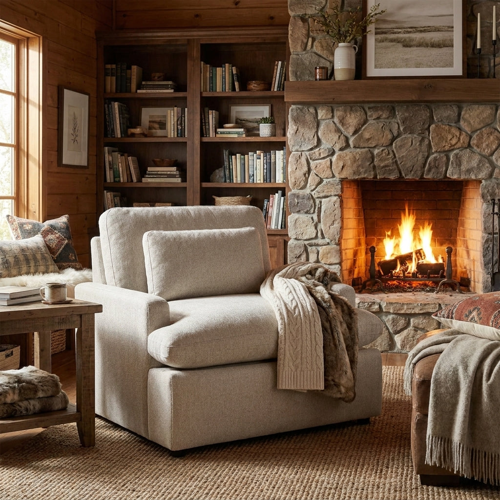 My Cloud Power Recliner — Cozy Rustic Cabin