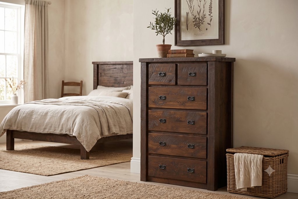 Barnwood 6 Drawer Chest