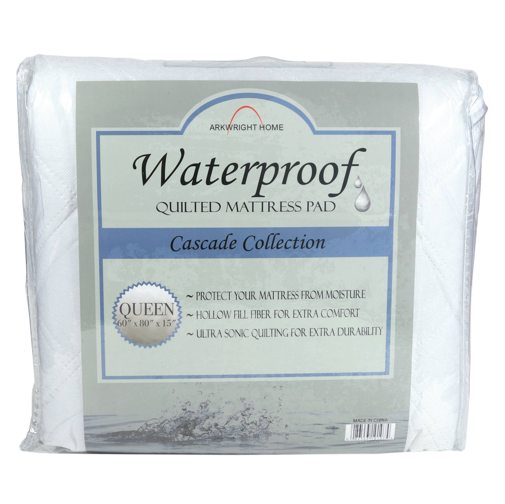 Cascade Waterproof Mattress Pad Protector - Bed Size Options