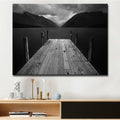 'The Lake' Wrapped Canvas Wall Décor