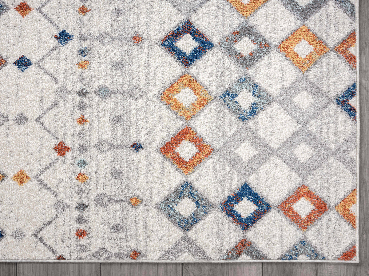 Abani Casa CAS150A Moroccan Multi-Color Area Rug