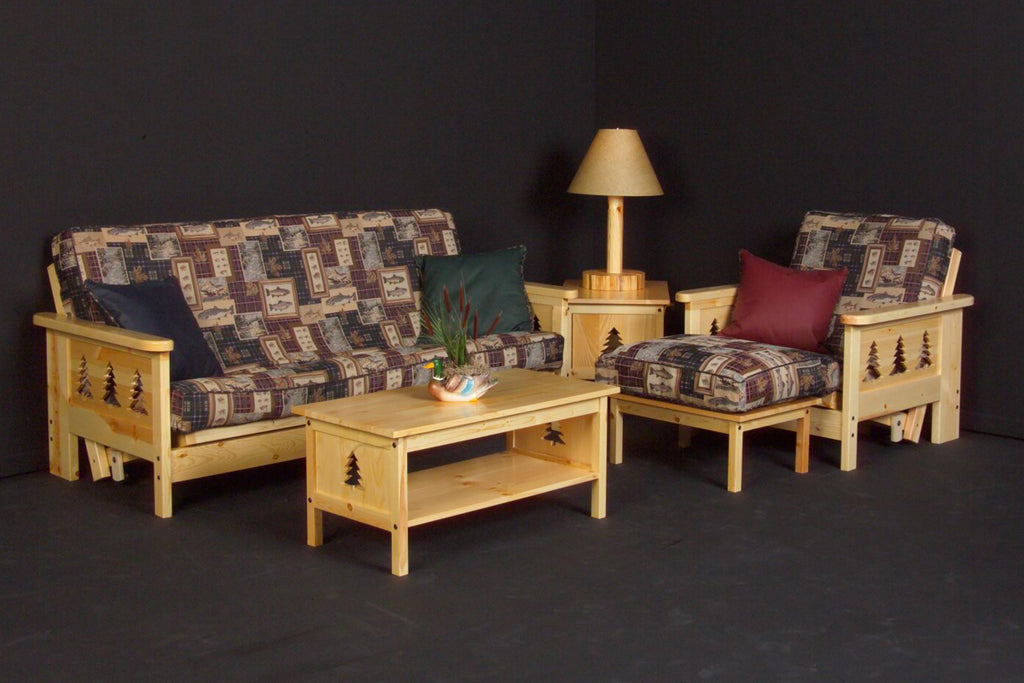 Stockton futon set with inserts