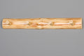 Log wall coat rack, 36 inch