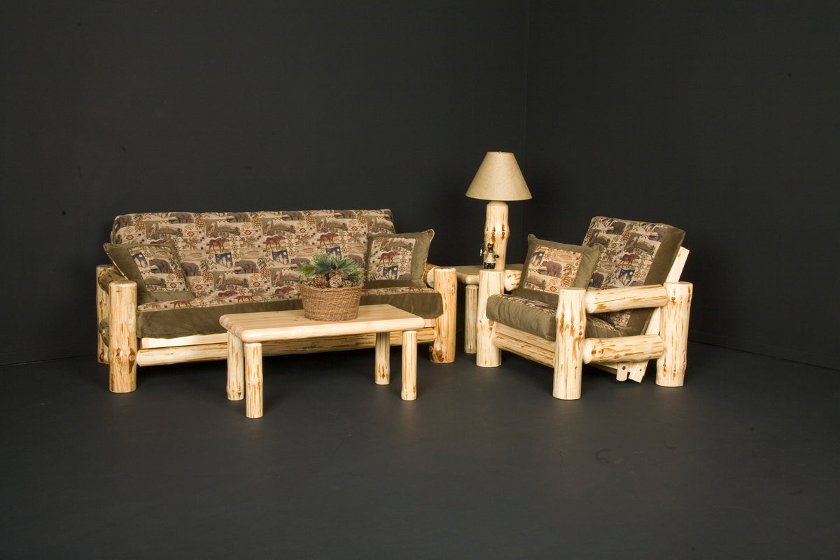 Wilderness log futon set