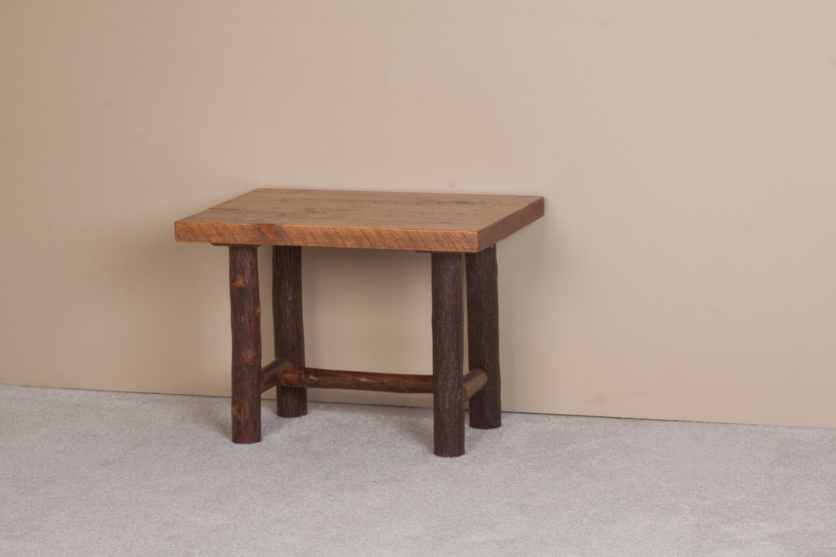 Sawtooth Hickory End Table