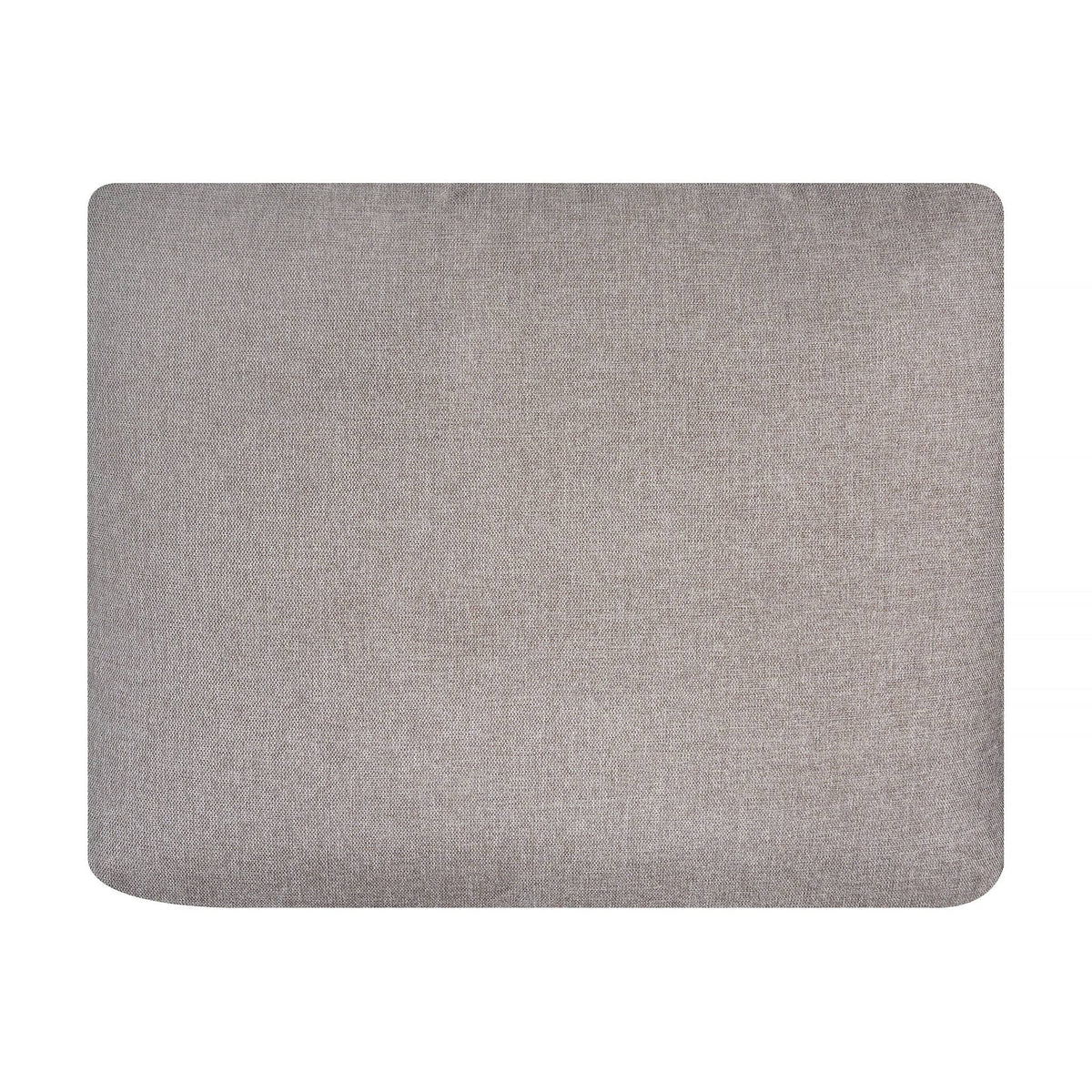 The My Cloud Slope Cushion Cover features a smooth, light gray fabric with slightly rounded corners and a uniform texture, presented against a white backdrop. Its perfect for those seeking customizable comfort as part of the My Cloud sectional.