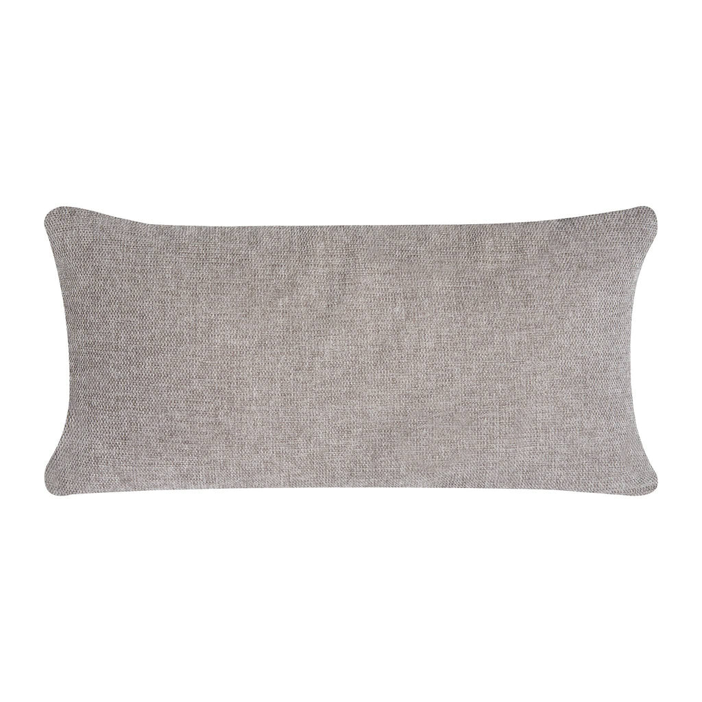 The My Cloud Slope Pillow, a versatile beige lumbar pillow with a textured polyester surface and subtle woven pattern, is viewed from the top against a white background.