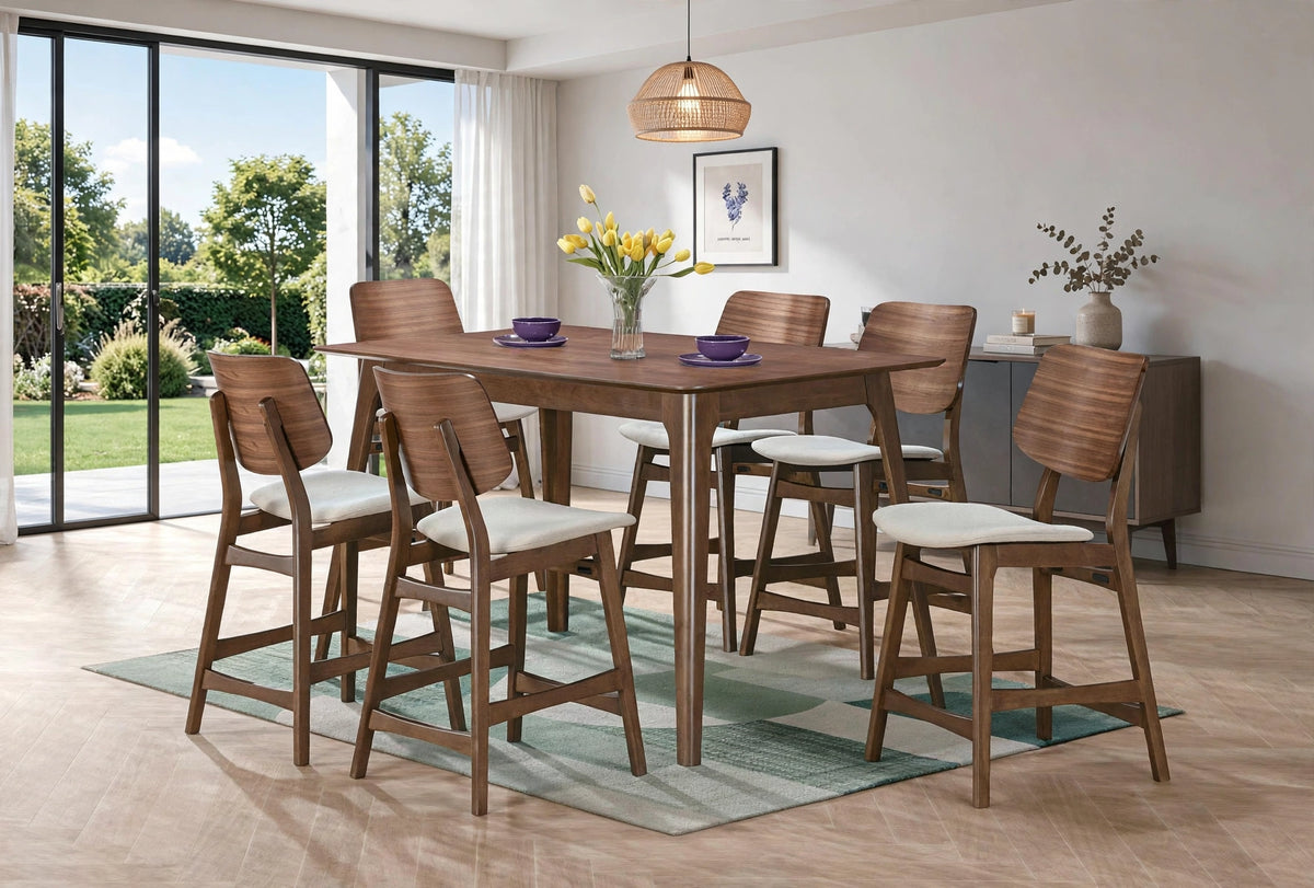 Nicollet Counter Chair — Forest Green - staged view 2
