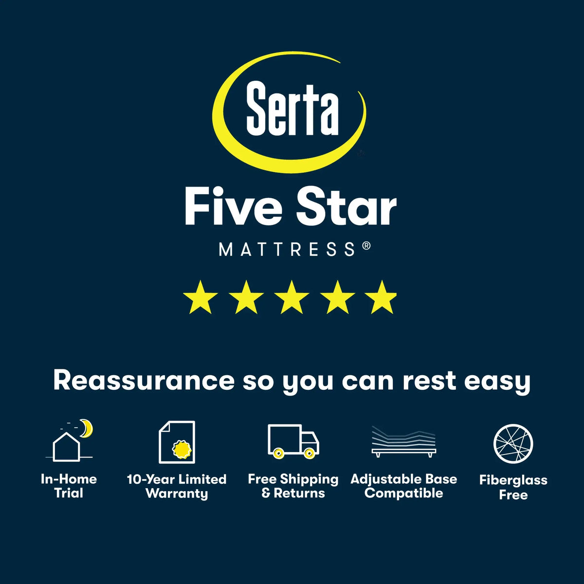 Serta Perfect Day 8 inch Medium mattress in a box