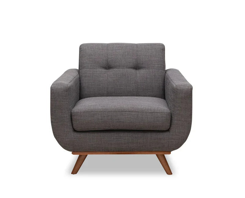 Cortona chair in olive — detail view