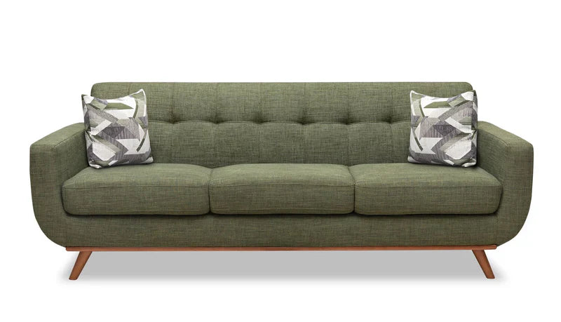 Cortona sofa in olive — product view