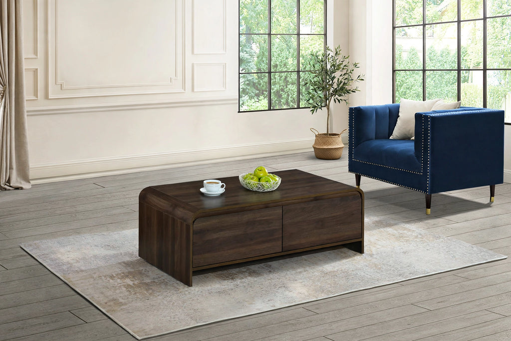 Linden Cocktail Table - staged view 1