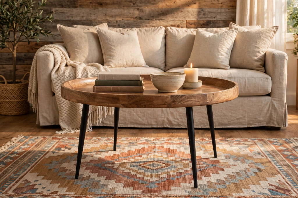 Mango Bowl Coffee Table - staged view 1