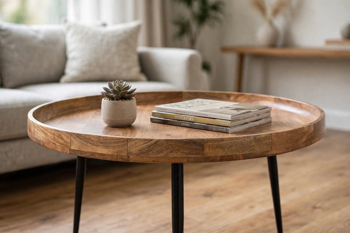Mango Bowl Coffee Table - staged view 3