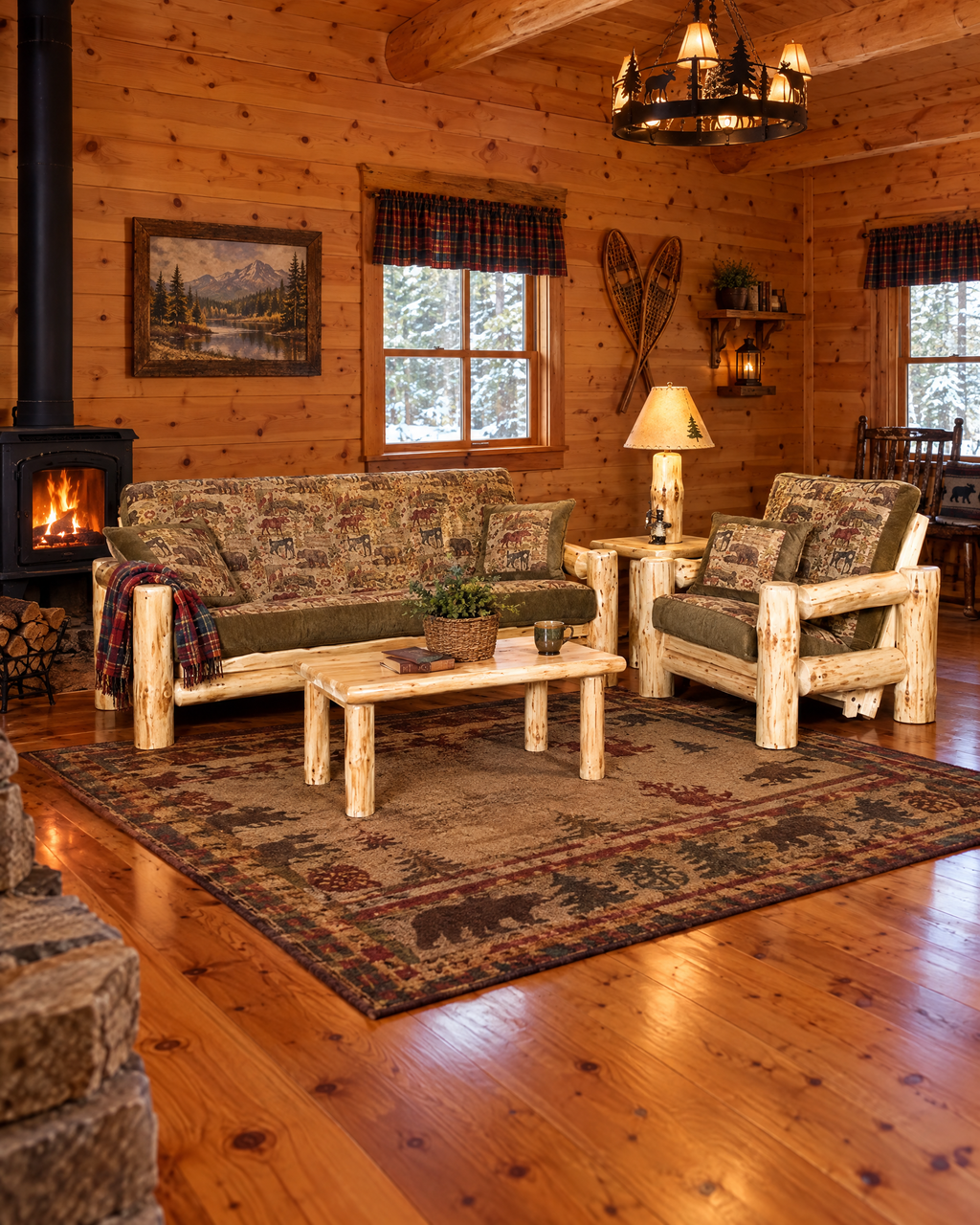 Wilderness Log Futon