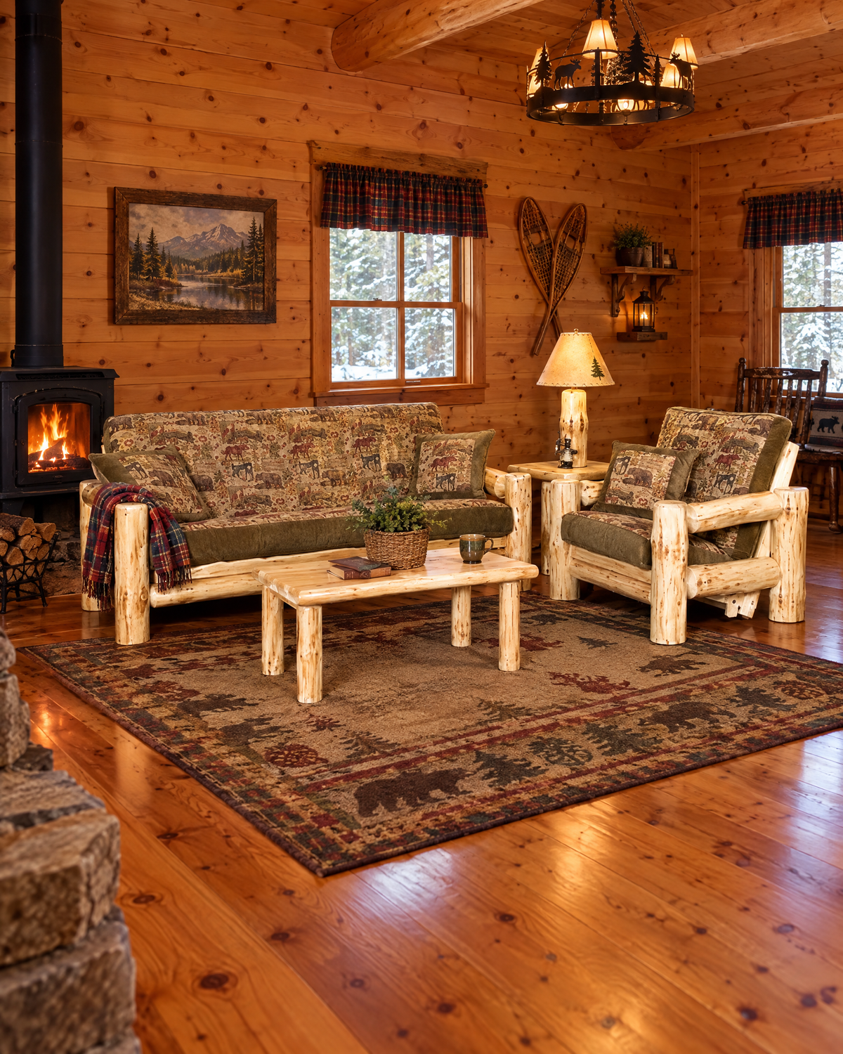 Wilderness Log Futon