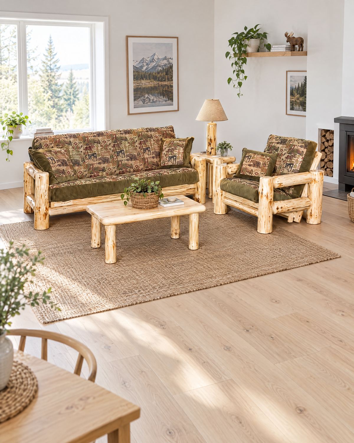 Wilderness Log Futon